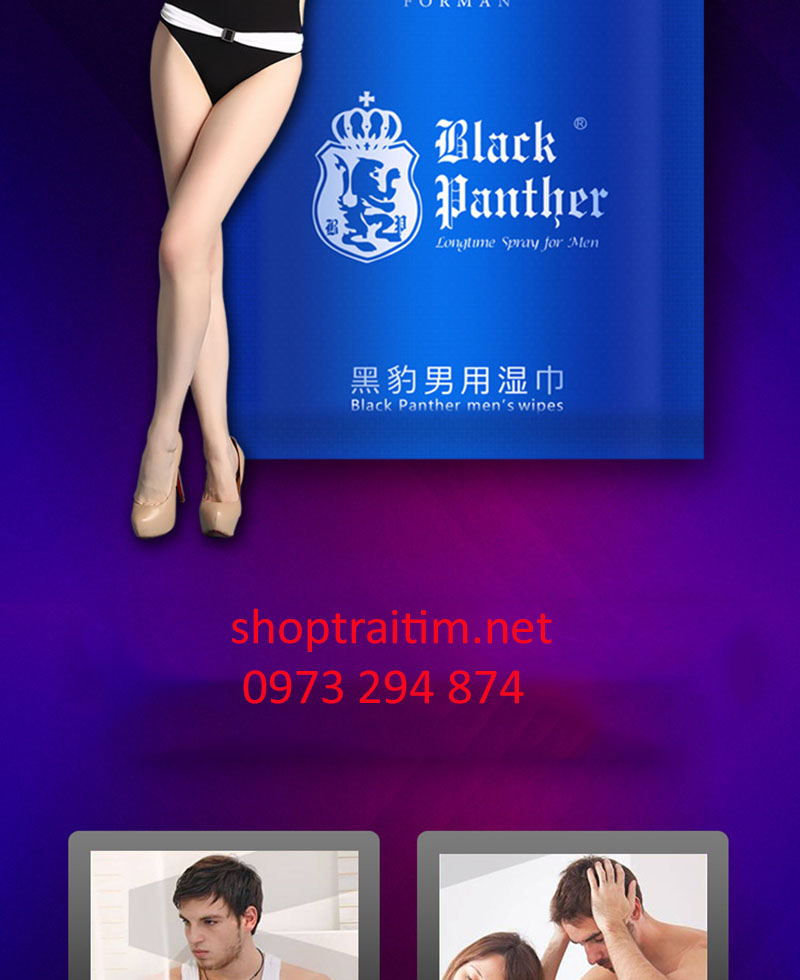 THUỐC XỊT CHỐNG  XUẤT  TINH MR-ASIA BLACK PANTHER 3.0